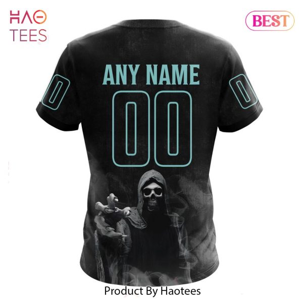 BEST NHL Seattle Kraken Specialized Kits For Rock Night 3D Hoodie