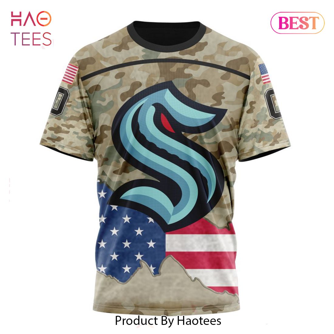 BEST NHL Seattle Kraken Specialized Kits For United State With Camo Color 3D Hoodie BEST NHL Seattle Kraken Specialized Kits For United State With Camo Color 3D Hoodie