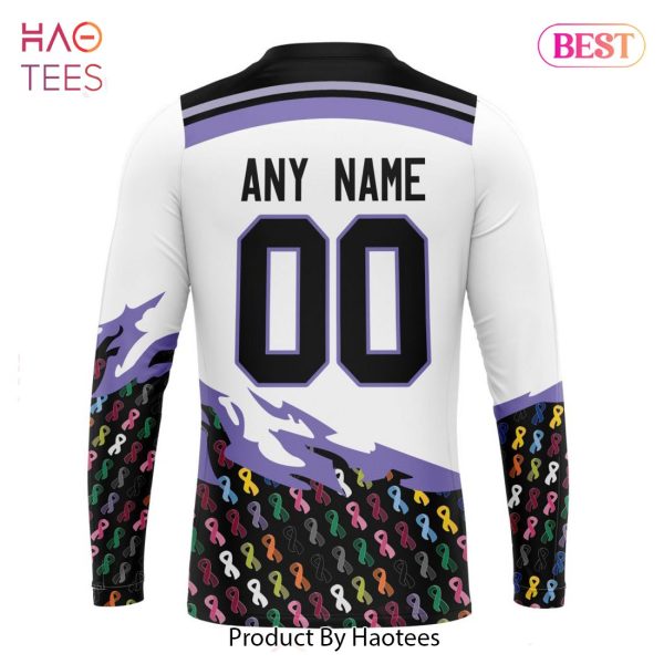 BEST NHL Seattle Kraken Specialized Kits In OCTOBER WE STAND TOGETHER WE CAN BEAT CANCER 3D Hoodie