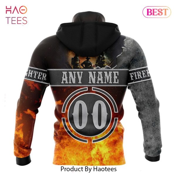 BEST NHL Seattle Kraken Specialized Kits To Honor FireFighter In Patriot Day We Will Never Forget 3D Hoodie