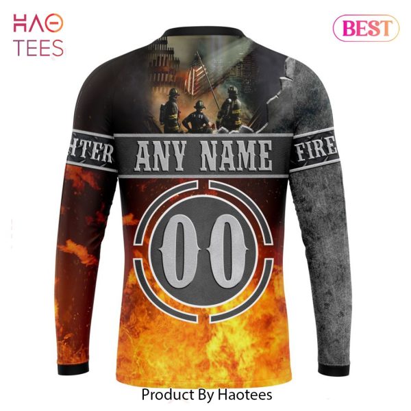 BEST NHL Seattle Kraken Specialized Kits To Honor FireFighter In Patriot Day We Will Never Forget 3D Hoodie