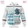 BEST NHL Vancouver Canucks Special Black Hockey Fights Cancer Kits 3D Hoodie