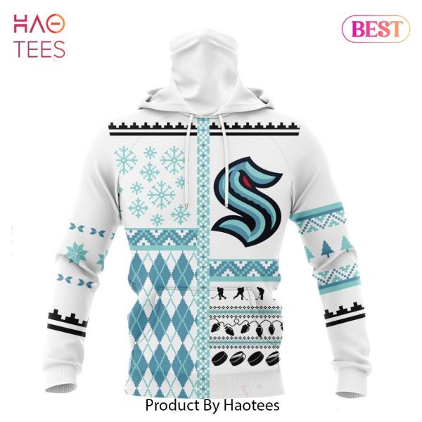 BEST NHL Seattle Kraken Specialized Unisex Christmas Is Coming V01 3D Hoodie