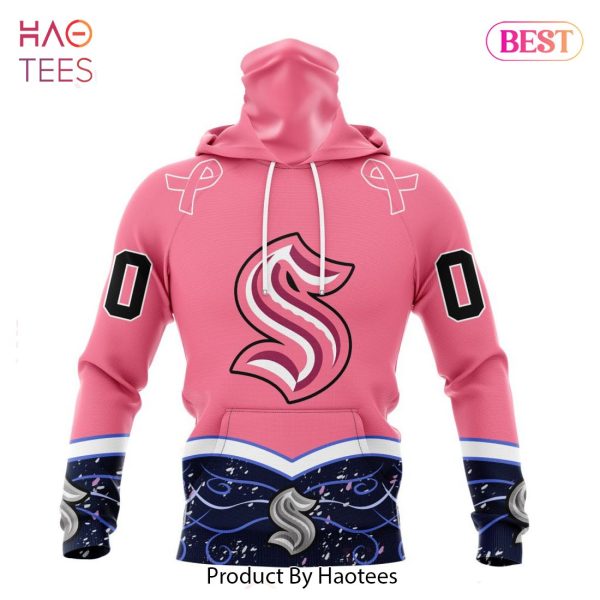 BEST NHL Seattle Kraken Specialized Unisex For Hockey Fights Cancer 3D Hoodie