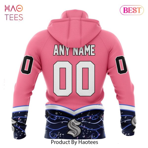 BEST NHL Seattle Kraken Specialized Unisex For Hockey Fights Cancer 3D Hoodie