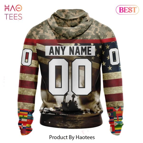 BEST NHL Seattle Kraken Specialized Unisex Kits Remember Pearl Harbor 3D Hoodie