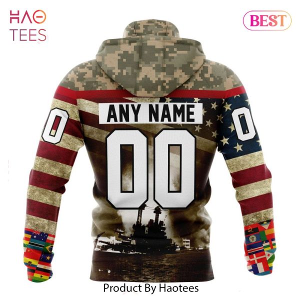 BEST NHL Seattle Kraken Specialized Unisex Kits Remember Pearl Harbor 3D Hoodie