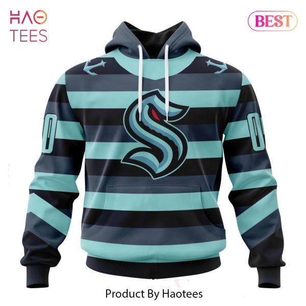 BEST NHL Seattle Kraken Specialized Unisex Kits With Retro Concepts 3D Hoodie