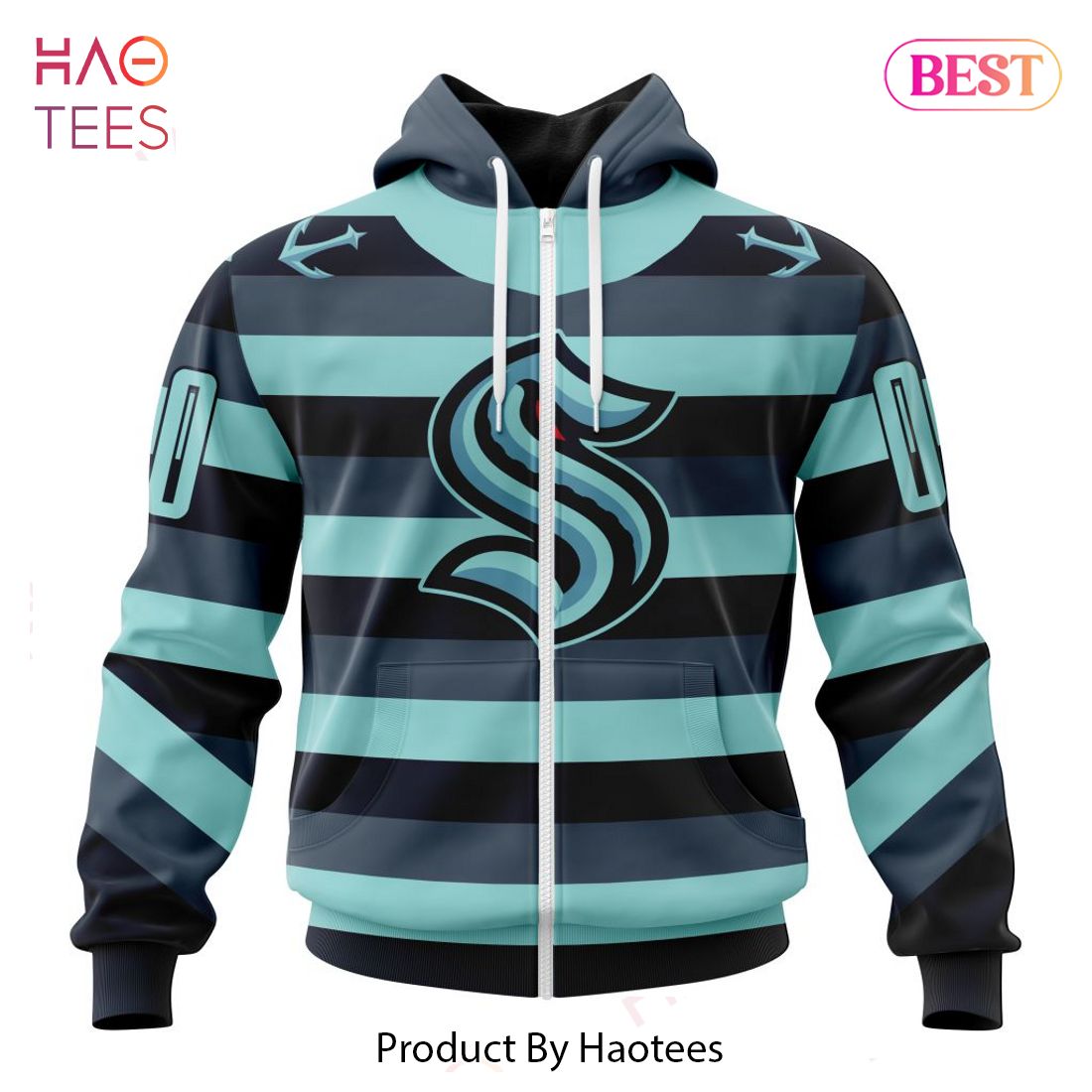 BEST NHL Seattle Kraken Special Reverse Retro Redesign 3D Hoodie