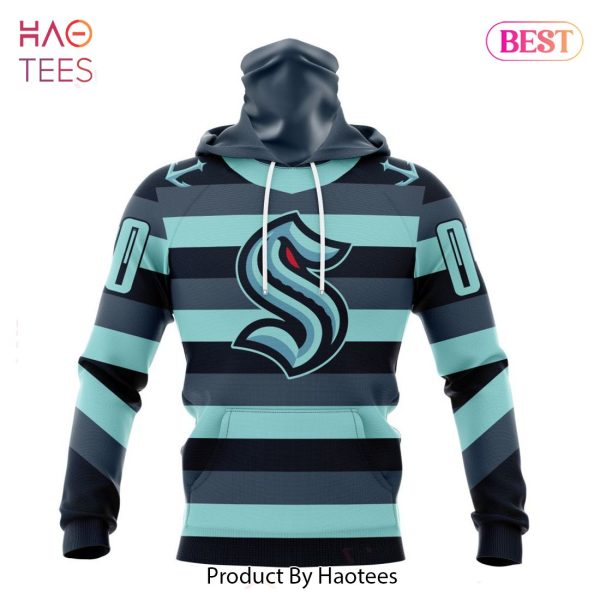 BEST NHL Seattle Kraken Specialized Unisex Kits With Retro Concepts 3D Hoodie