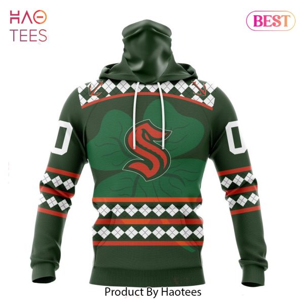 BEST Seattle Kraken Specialized Hockey Celebrate St Patrick’s Day 3D Hoodie