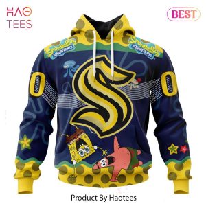 BEST Seattle Kraken Specialized Jersey With SpongeBob 3D Hoodie
