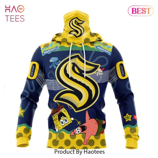 BEST Seattle Kraken Specialized Jersey With SpongeBob 3D Hoodie