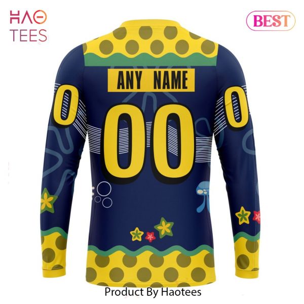BEST Seattle Kraken Specialized Jersey With SpongeBob 3D Hoodie