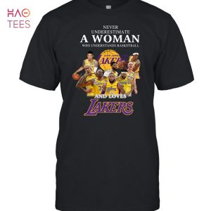A woman Los Angeles Lakers Basketball Unisex T-Shirt