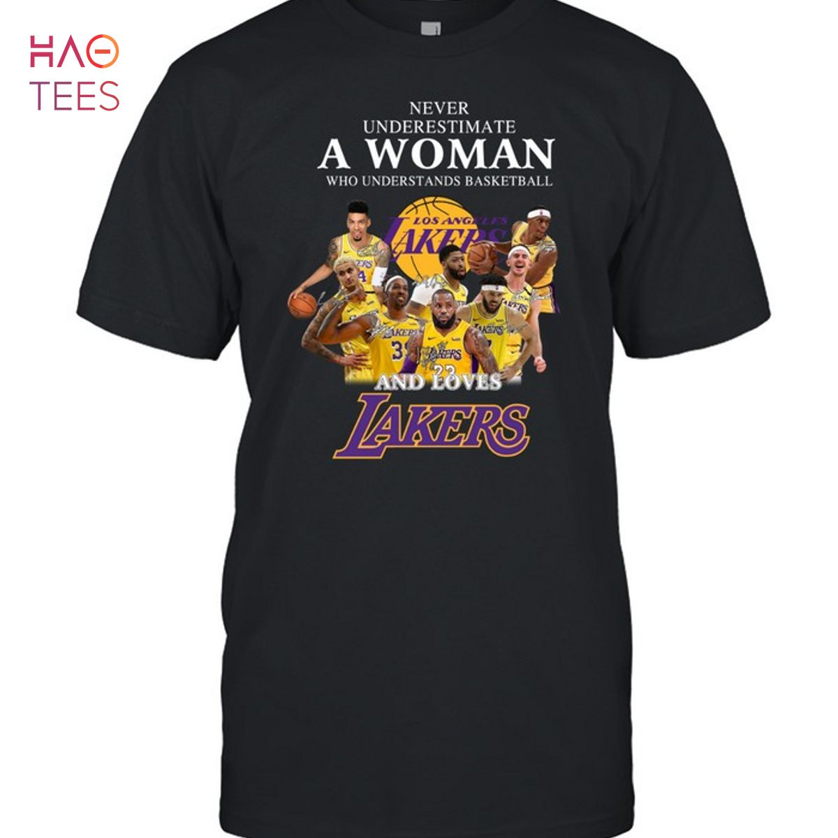 A woman Los Angeles Lakers Basketball Unisex T-Shirt A woman Los Angeles Lakers Basketball Unisex T-Shirt