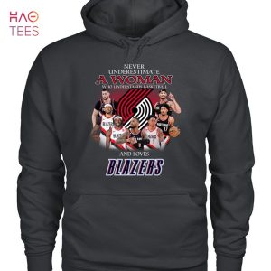 A Women Portland Trail Blazers T-Shirt