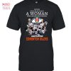 Penguins Lady Sassy Classy And A Tad Badassy T-Shirt Penguins Lady Sassy Classy And A Tad Badassy T-Shirt