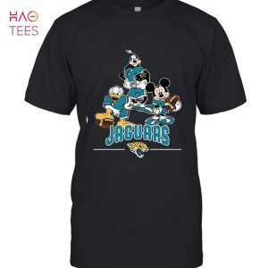 Jacksonville Jaguars Mickey Donald Goofy Fan T-Shirt