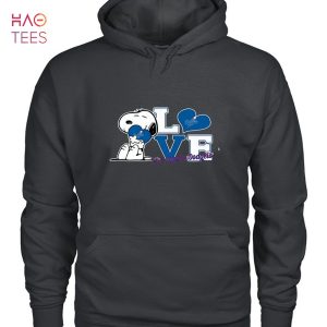Los Angeles Dodgers Snoopy Loves Los Angeles Dodgers Fan T-Shirt