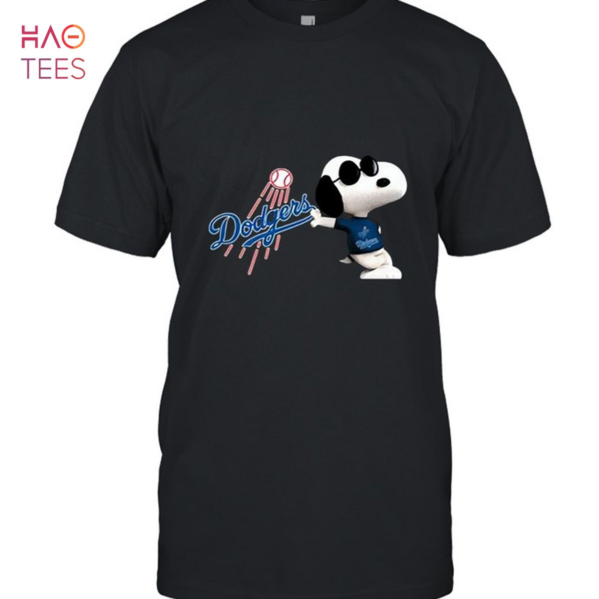 Los Angeles Dodgers Snoopy Sun Glasses Proud Fan Shirt T-Shirt Los Angeles Dodgers Snoopy Sun Glasses Proud Fan Shirt T-Shirt