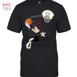 Mickey Basketball Miami Heat Unisex T-Shirt