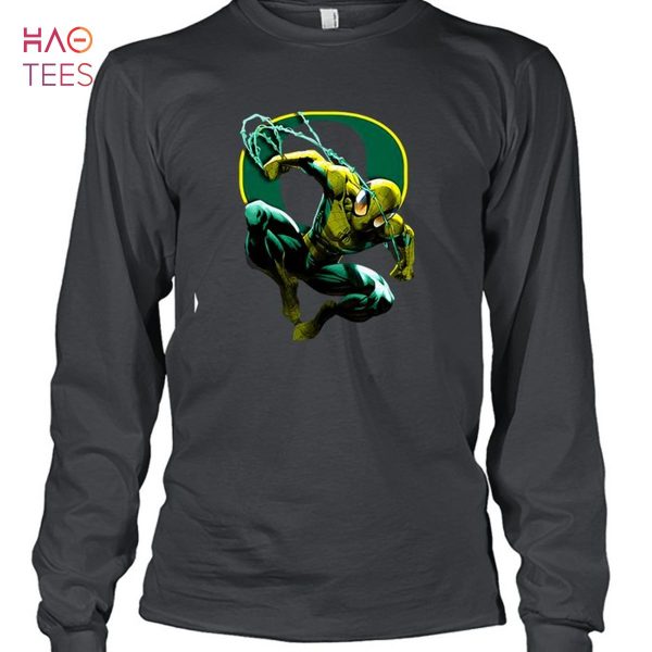 Oregon Ducks Spiderman Oregon Ducks Shirt T-Shirt