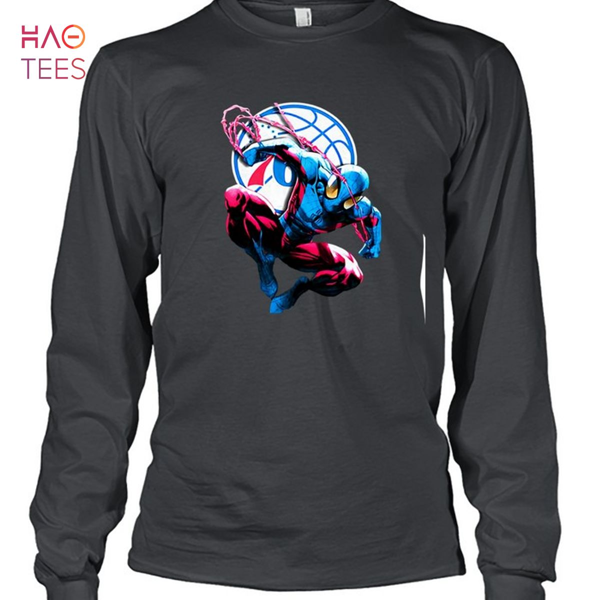 Philadelphia 76ers Spiderman Philadelphia 76ers T-Shirt Philadelphia 76ers Spiderman Philadelphia 76ers T-Shirt