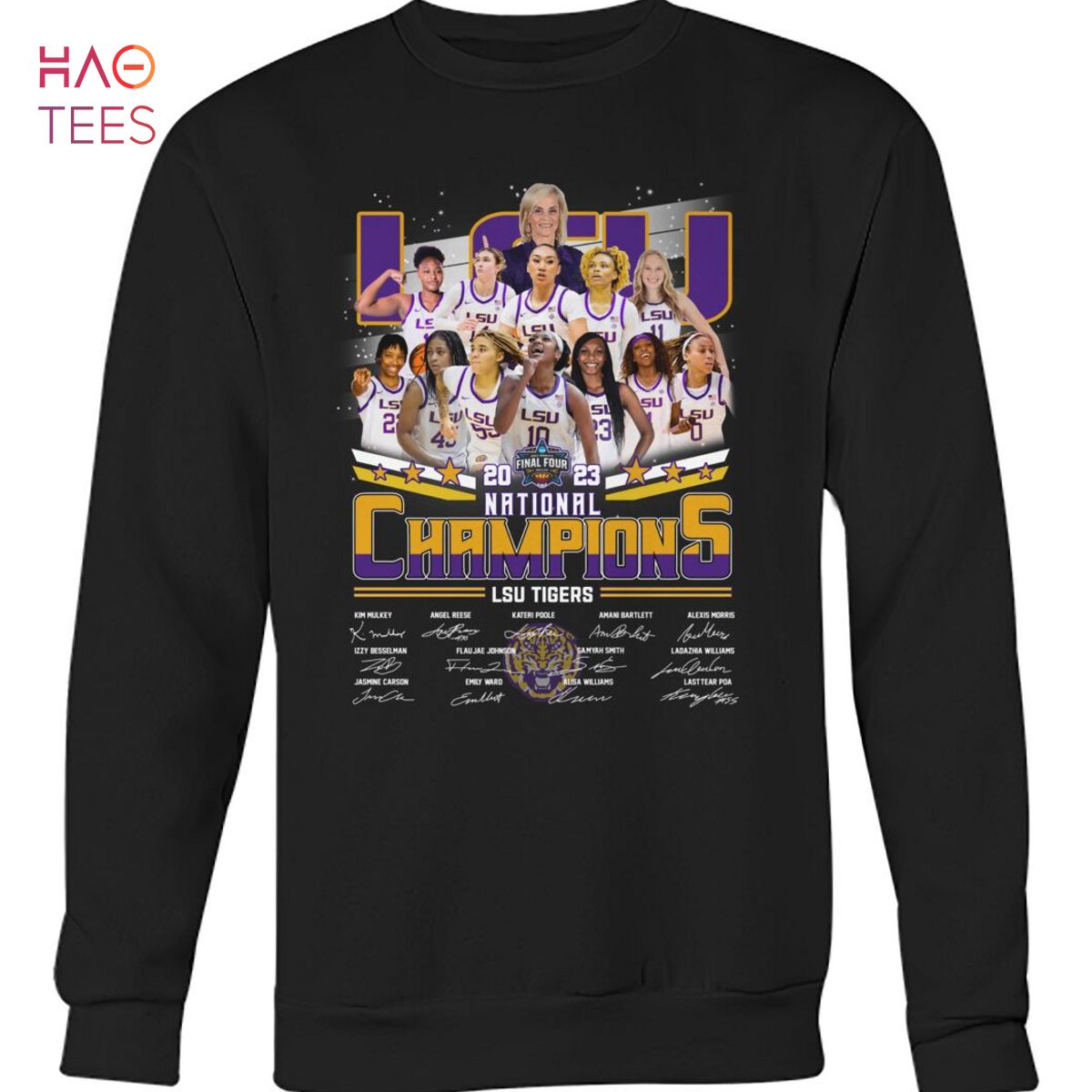 LSU 2023 National Champions LSU Tiger T-Shirt LSU 2023 National Champions LSU Tiger T-Shirt