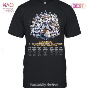 NEW Dallas Cowboy Legend S-Time Super Bowl Champion T-Shirt