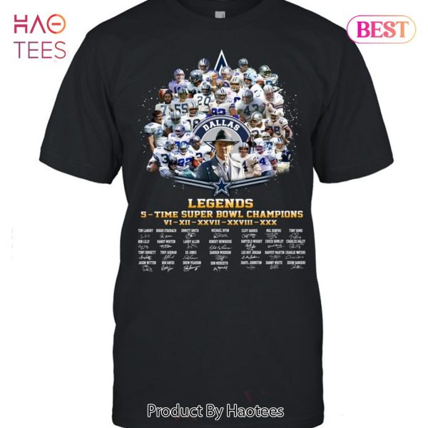 NEW Dallas Cowboy Legend S-Time Super Bowl Champion T-Shirt
