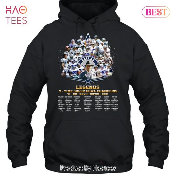 NEW Dallas Cowboy Legend S-Time Super Bowl Champion T-Shirt