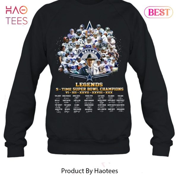 NEW Dallas Cowboy Legend S-Time Super Bowl Champion T-Shirt