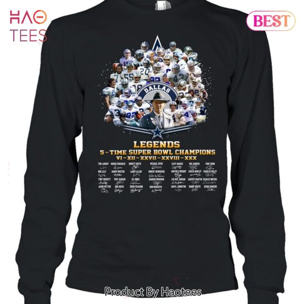 NEW Dallas Cowboy Legend S-Time Super Bowl Champion T-Shirt