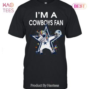 NEW I Am A Unicorn Cowboys Fan T-Shirt