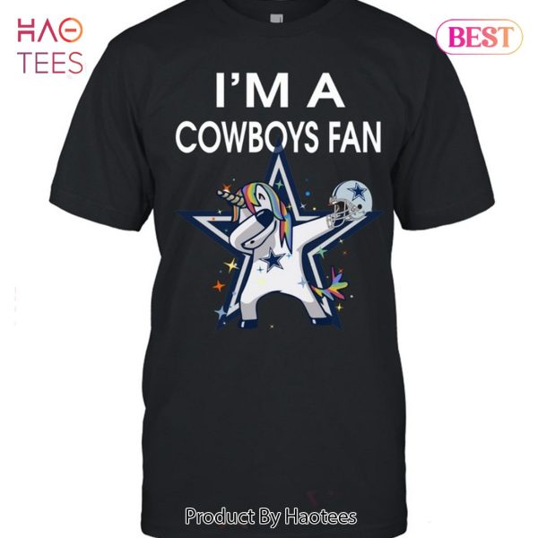 NEW I Am A Unicorn Cowboys Fan T-Shirt