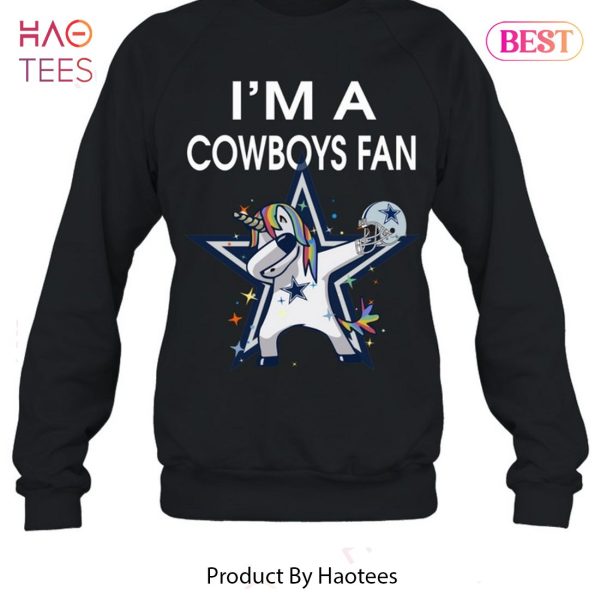 NEW I Am A Unicorn Cowboys Fan T-Shirt