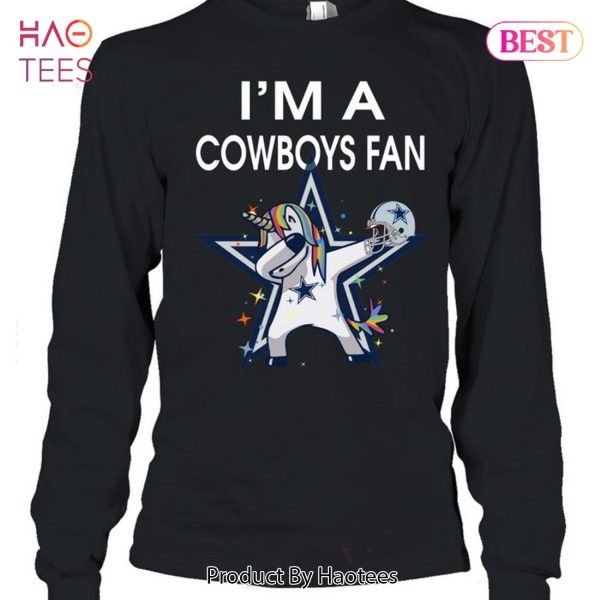 NEW I Am A Unicorn Cowboys Fan T-Shirt