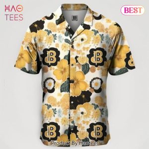 NEW Boston Bruins Ice Hockey Logo Hawaiian Shirt Hot Trend 2023