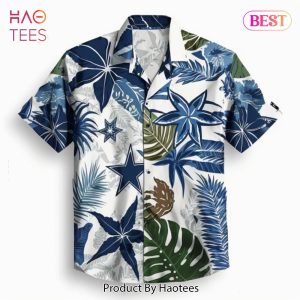 NEW Dallas Cowboys Hawaiian Shirt White Blue Hot Summer 2023