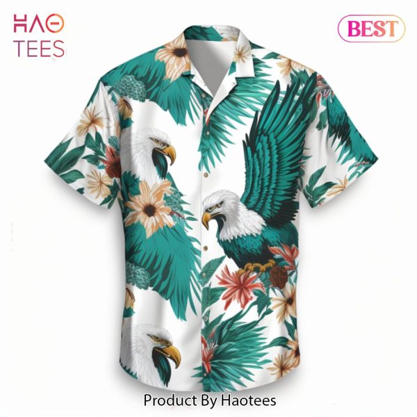NEW Eagles Hawaiian Shirt Green Color Hot 2023