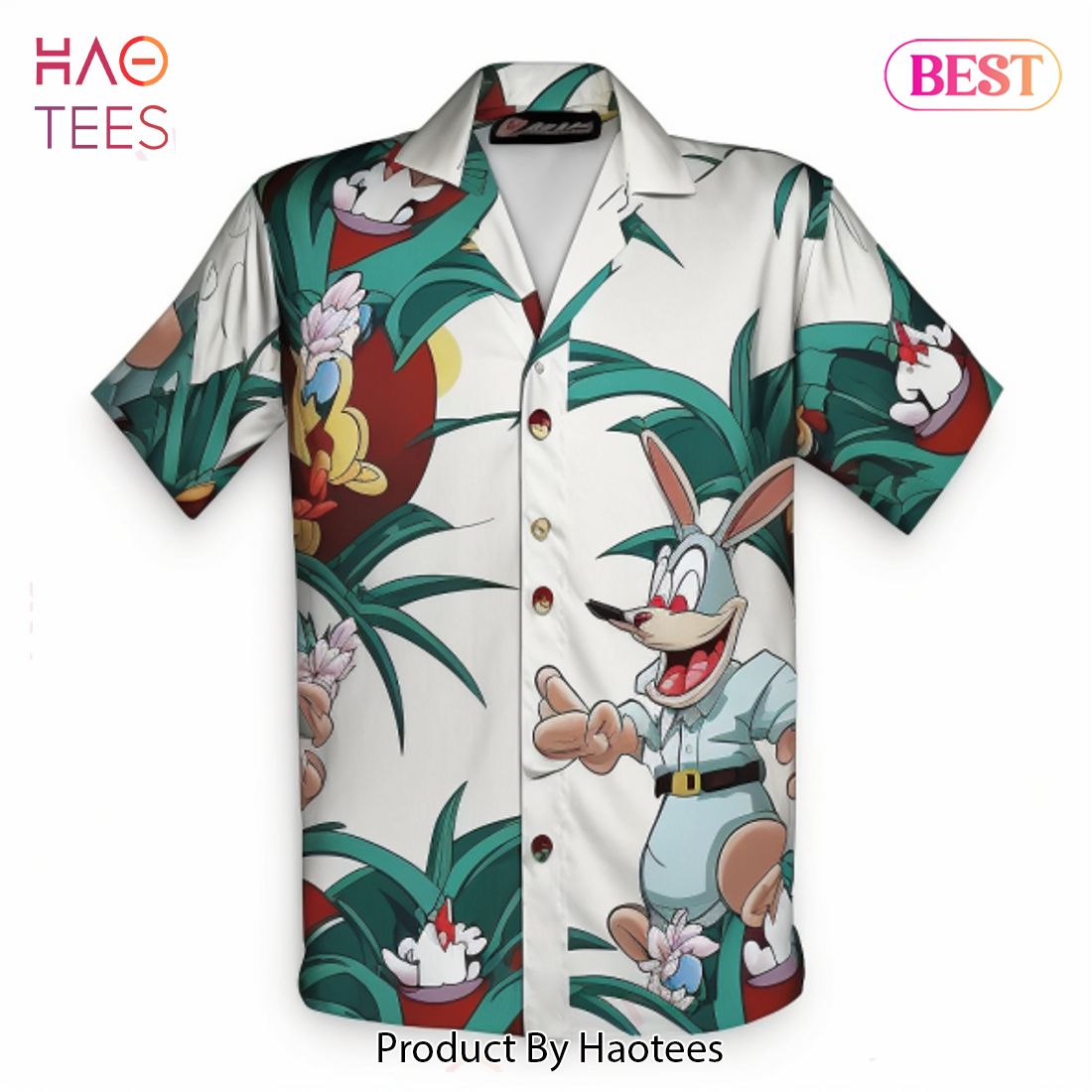 NEW Bugs Bunny Hawaiian Shirt Hot Summer 2023 NEW Bugs Bunny Hawaiian Shirt Hot Summer 2023