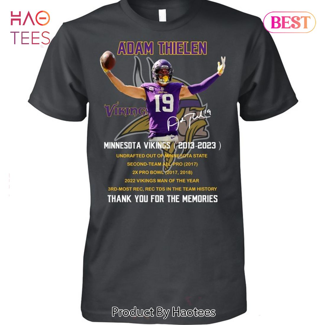 Adam Thielen's Minnesota State jersey now available for purchase