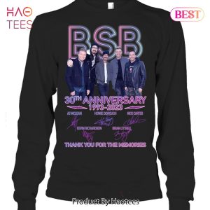 NEW Backstreet Boys 30 Anniversary 1993-2023 Thank You For The Memories T-Shirt