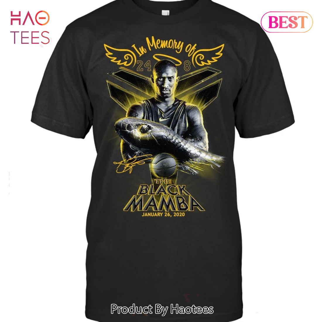 Black Mamba Shirt 824 – Dragon Prints