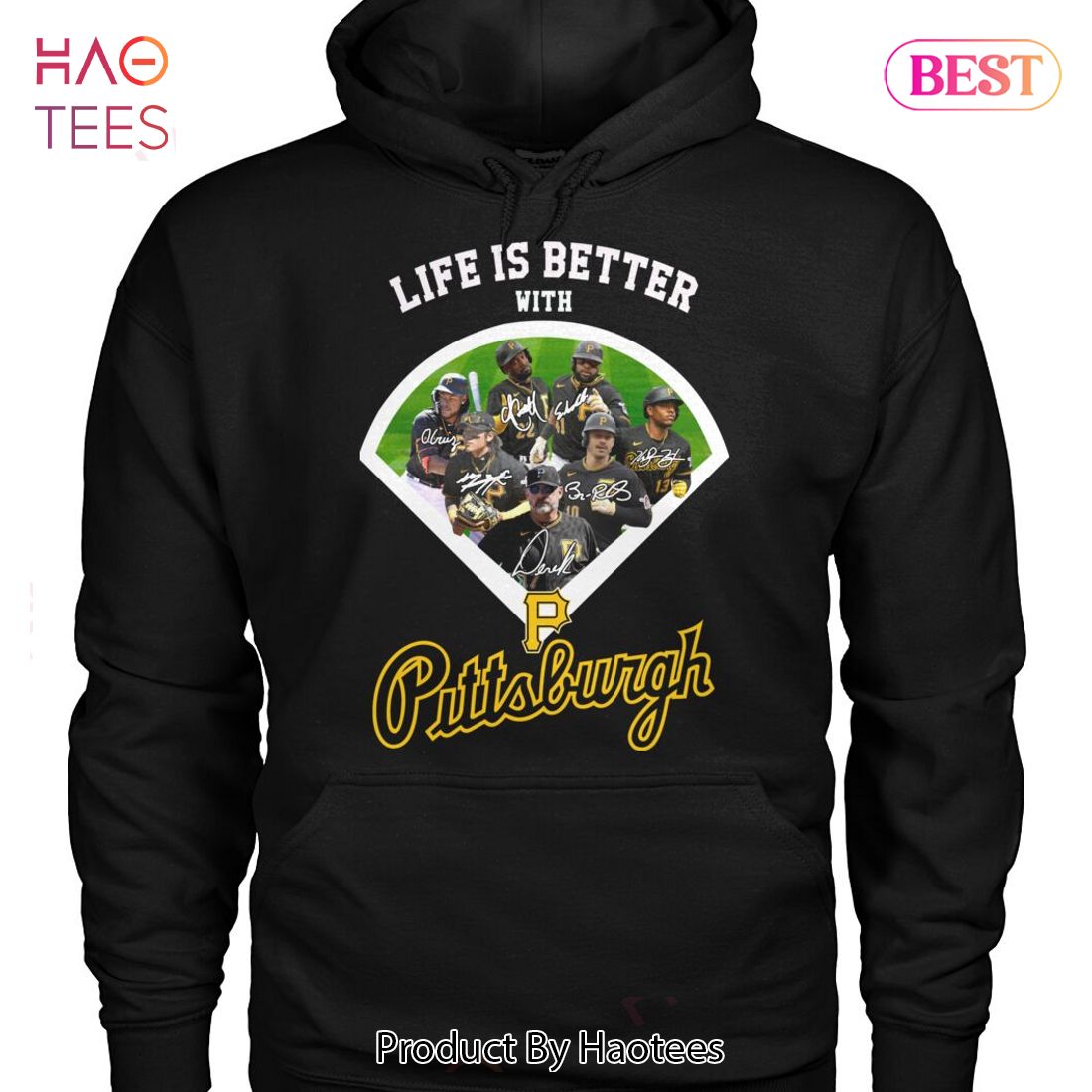 NEW Life Is Better With Pittsburgh Pirates T-Shirt NEW Life Is Better With Pittsburgh Pirates T-Shirt