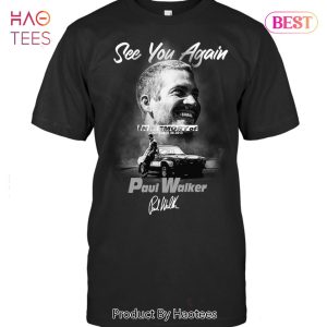 NEW See You Again Inmemory Of November 30-2013 Paul Walker T-Shirt