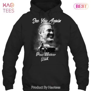 NEW See You Again Inmemory Of November 30-2013 Paul Walker T-Shirt