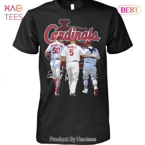 NEW St.LC Wainwright Pujols Molina T-Shirt