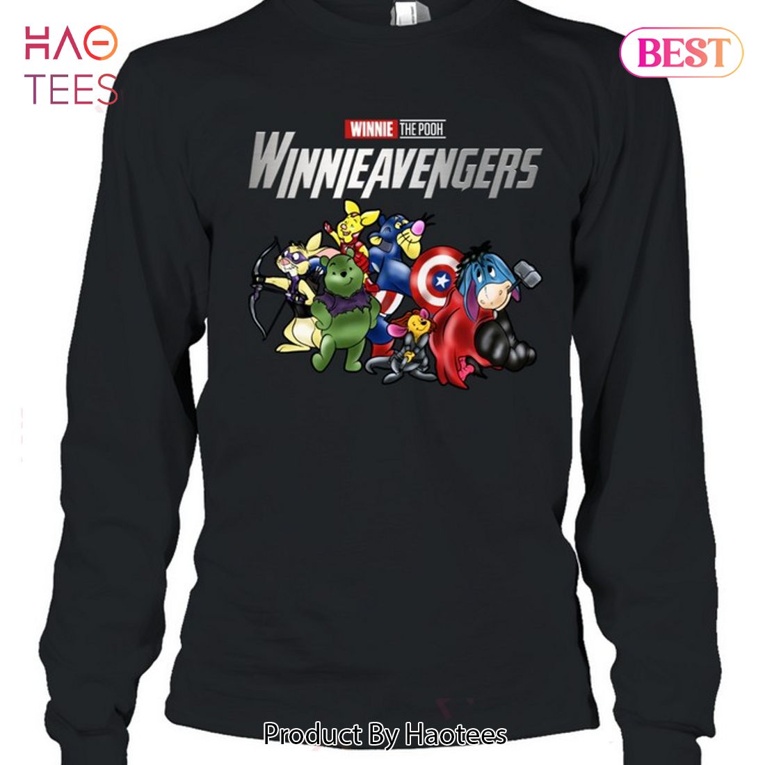 NEW Winnie The Pooh Winnie Avengers T-Shirt 2023 NEW Winnie The Pooh Winnie Avengers T-Shirt 2023